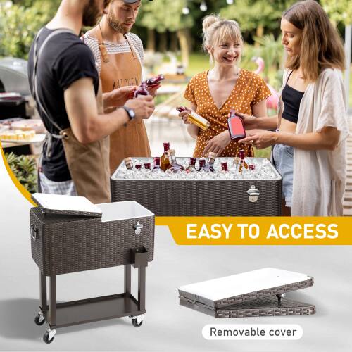 KITPREY EASY TO ACCESS  
Removable cover