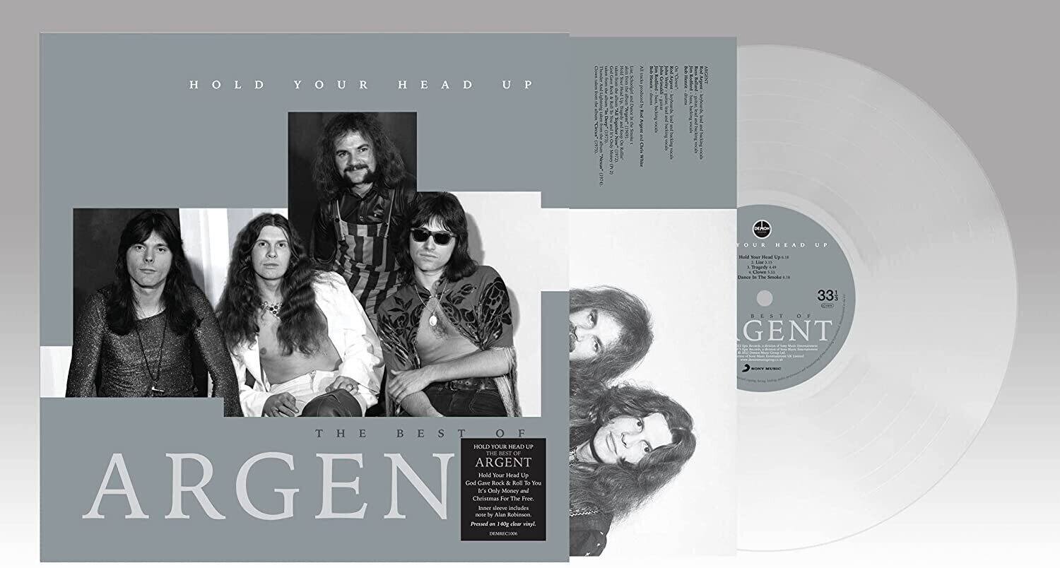 HOLD YOUR HEAD UP

THE BEST OF ARGENT

HOLD YOUR HEAD UP
THE BEST OF GENT
THE BEST OF ARGENT

Hold Your Head Up
God Gave Rock
Relentless
Argent
Christmas
It's Only Rock 'n' Roll
For Money
Robinson
Includes The ad Free Prosed

33 1/2 RPM