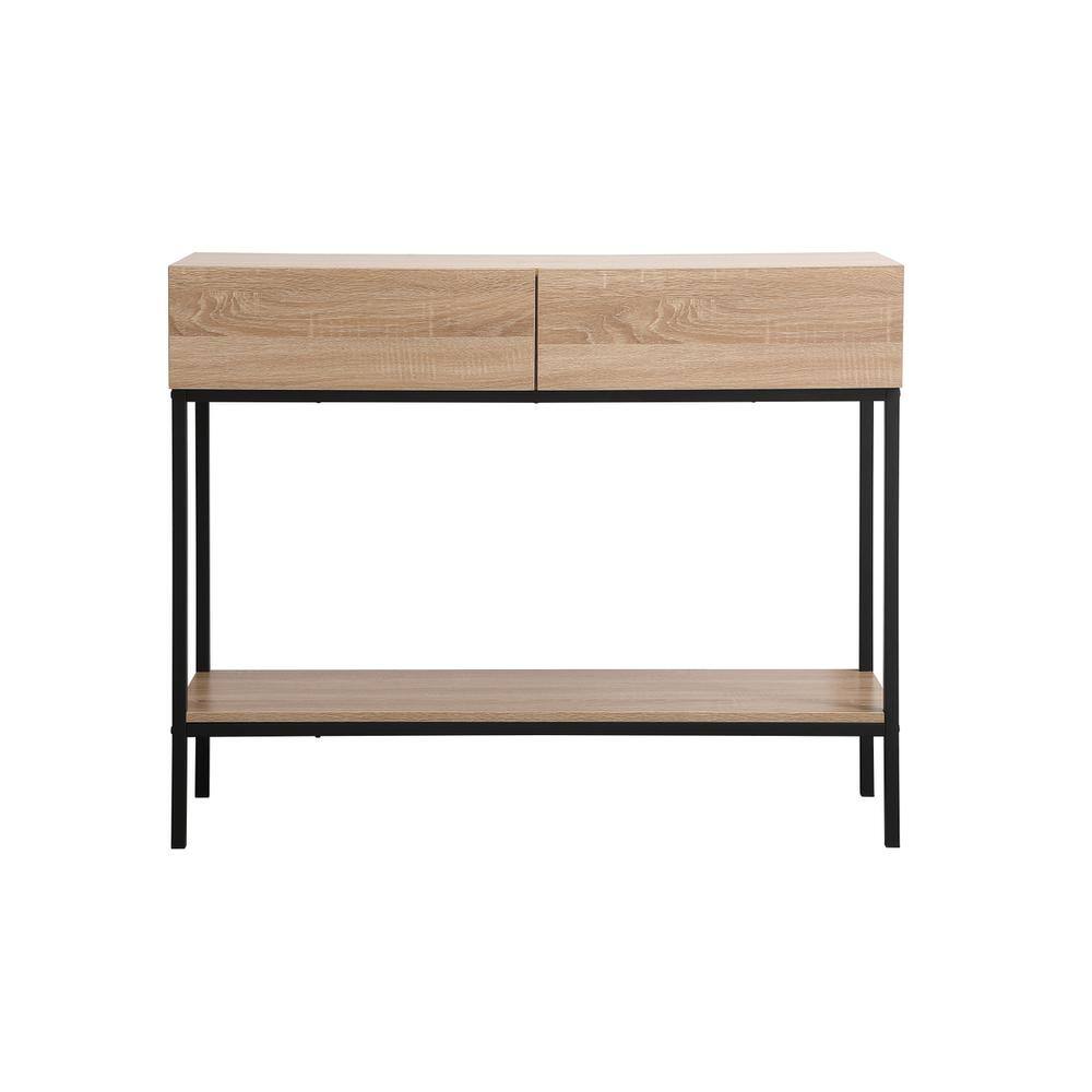 Alt View 7. Elegant Decor - 42 inch console table in mango wood - Mango Wood.
