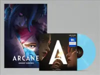 Arcane: League of Legends [Soundtrack from the Animated Series] [Powder Blue Vinyl] [Only @ Best Buy] [LP] - VINYL - Front_Zoom