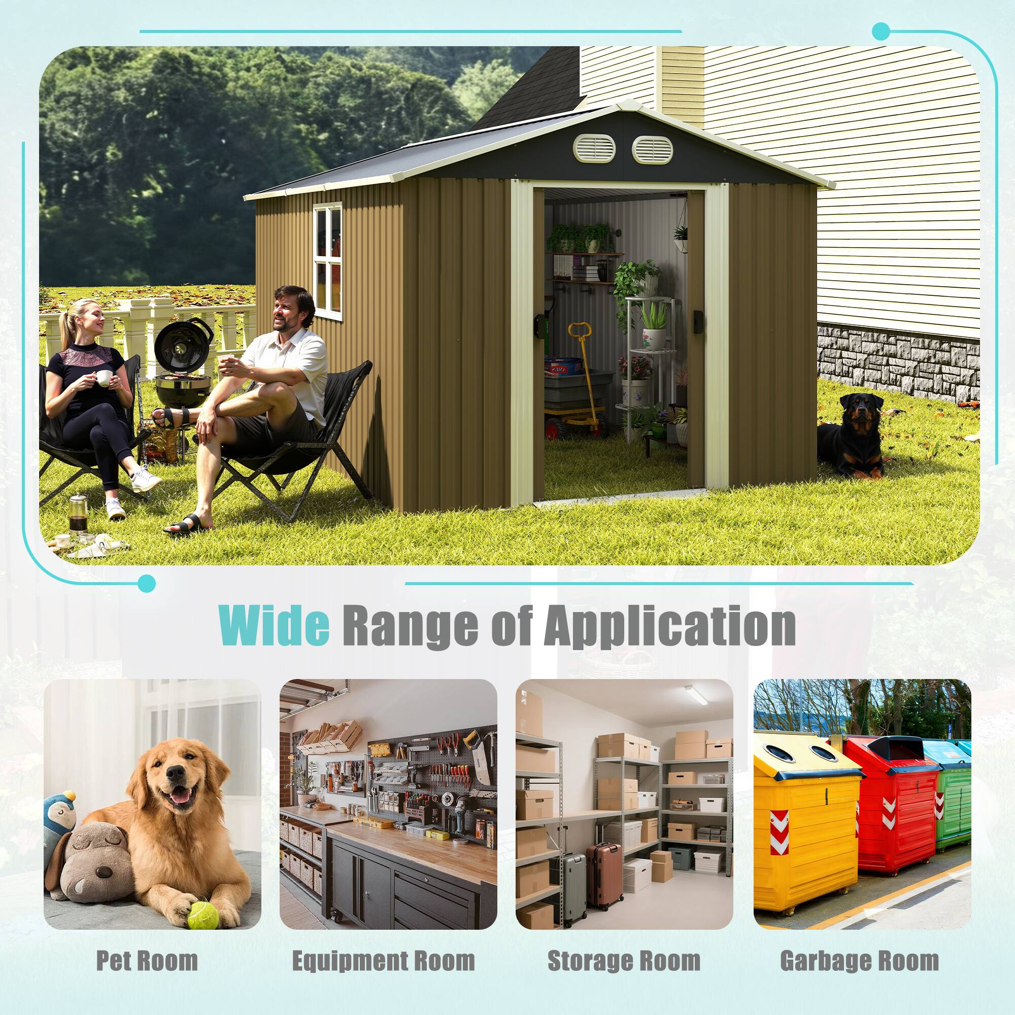 Wide Range of Application

- Pet Room
- Equipment Room
- Storage Room
- Garbage Room