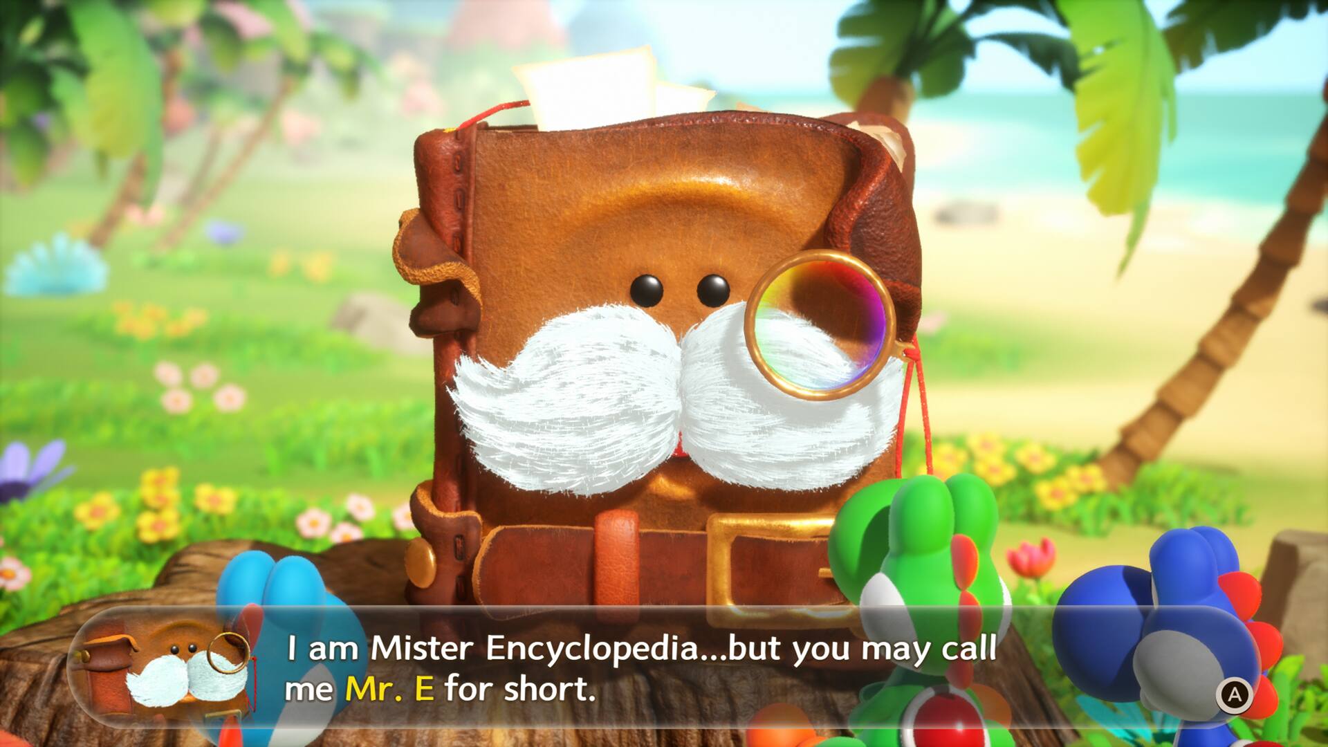 I am Mister Encyclopedia...but you may call me Mr. E for short.