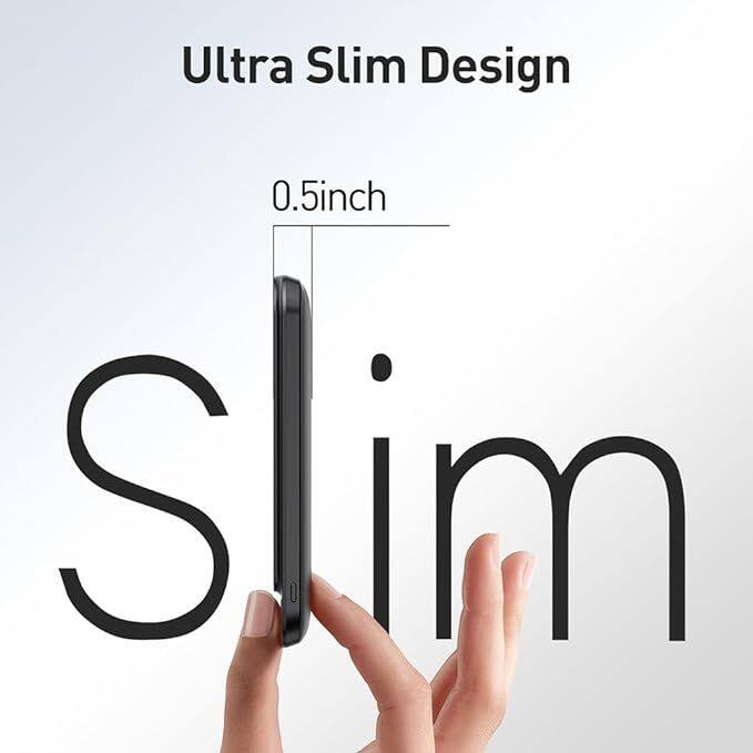 Ultra Slim Design  
0.5inch Slim
