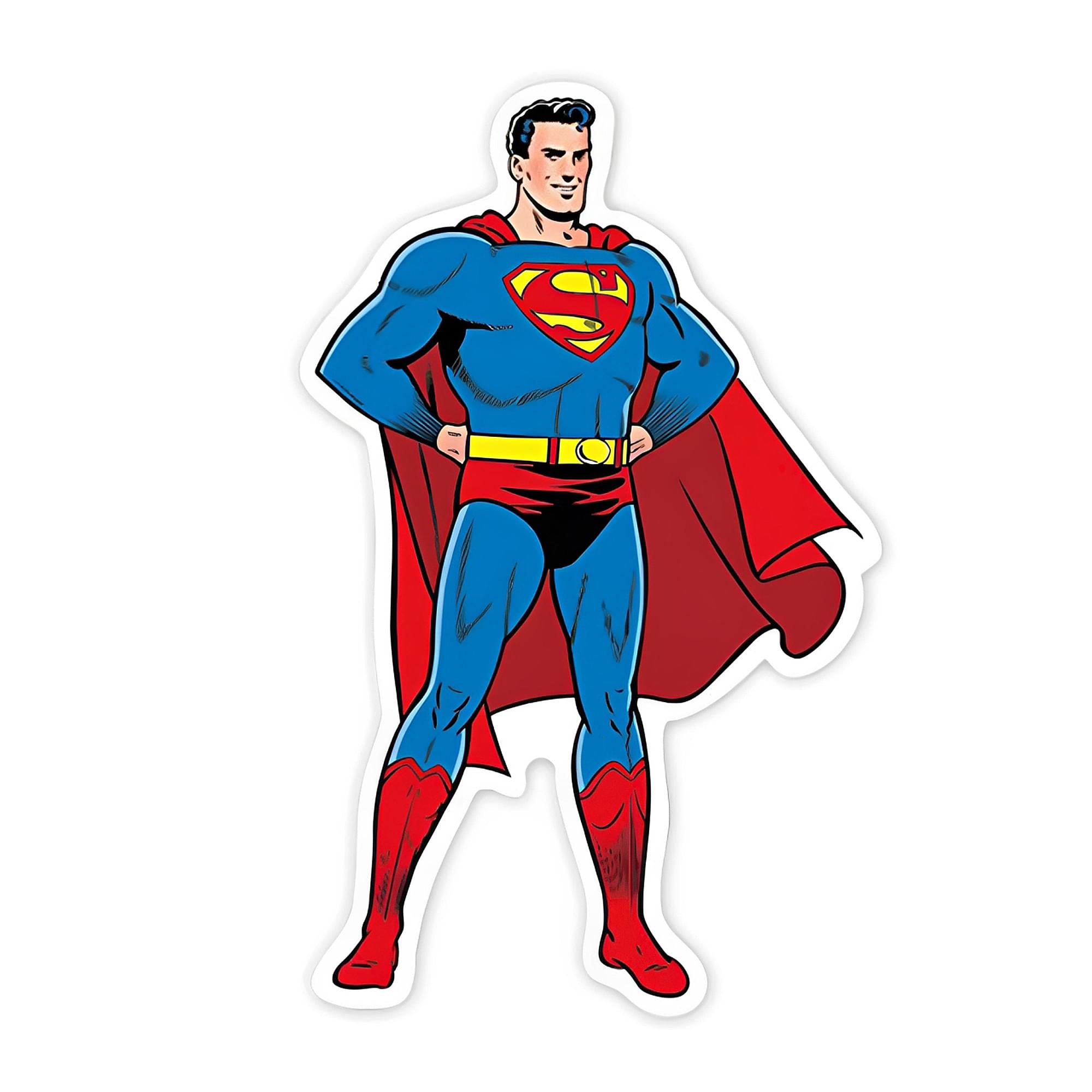 Alt View 10. DC Universe - Superman Magnetic Action Set, 2 Sheets - Multi-Color.