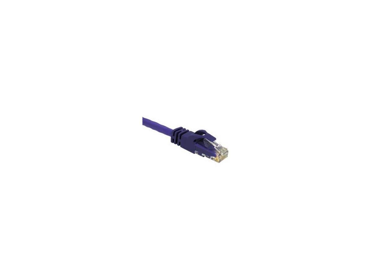 Cables to Go - C2G 31367 Cat6 Crossover Cable - Snagless Unshielded Network Patch Cable, Purple (75 Feet, 22.86 Meters)