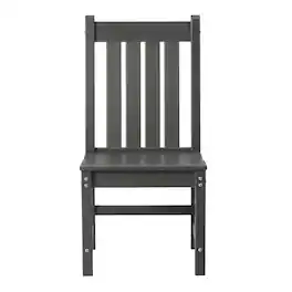 WestinTrends - Malibu Outdoor Patio Dining Chair - Gray