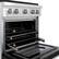 Alt View 2. ZLINE - ZLINE 30" Paramount Dual Fuel Range with 4 Burners and Convection Oven (SDR-BLM-30) - White.