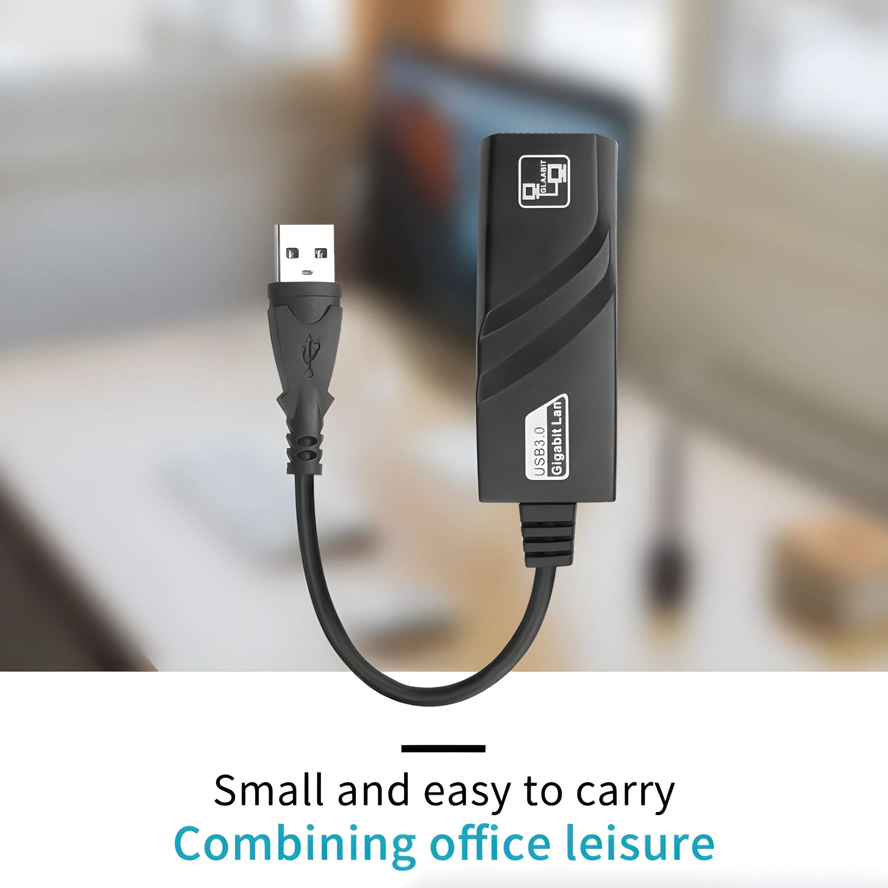 LISVY  
USB3.0 Gigabit  
Small and easy to carry  
Combining office leisure