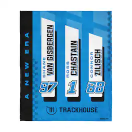 Northwest - Trackhouse Racing 50" x 60" New Era Silk Touch Throw Blanket - Blue