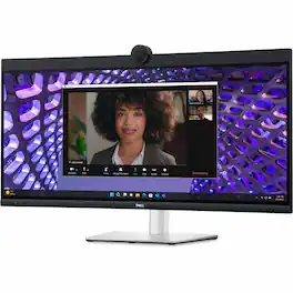 Dell - 34.1" IPS LED Curved 60Hz Monitor with HDR (USB, HDMI) - Black/Silver
