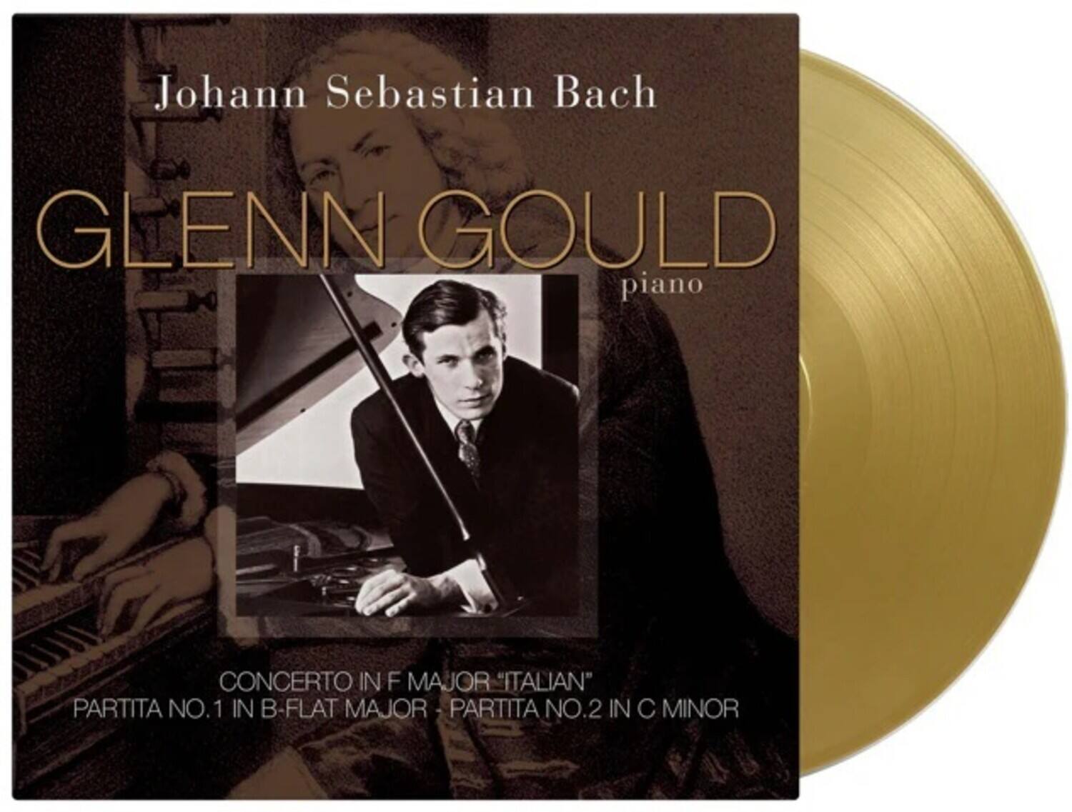 Johann Sebastian Bach  
Glenn Gould piano  
Concerto in F Major "Italian"  
Partita No. 1 in B-Flat Major  
Partita No. 2 in C Minor