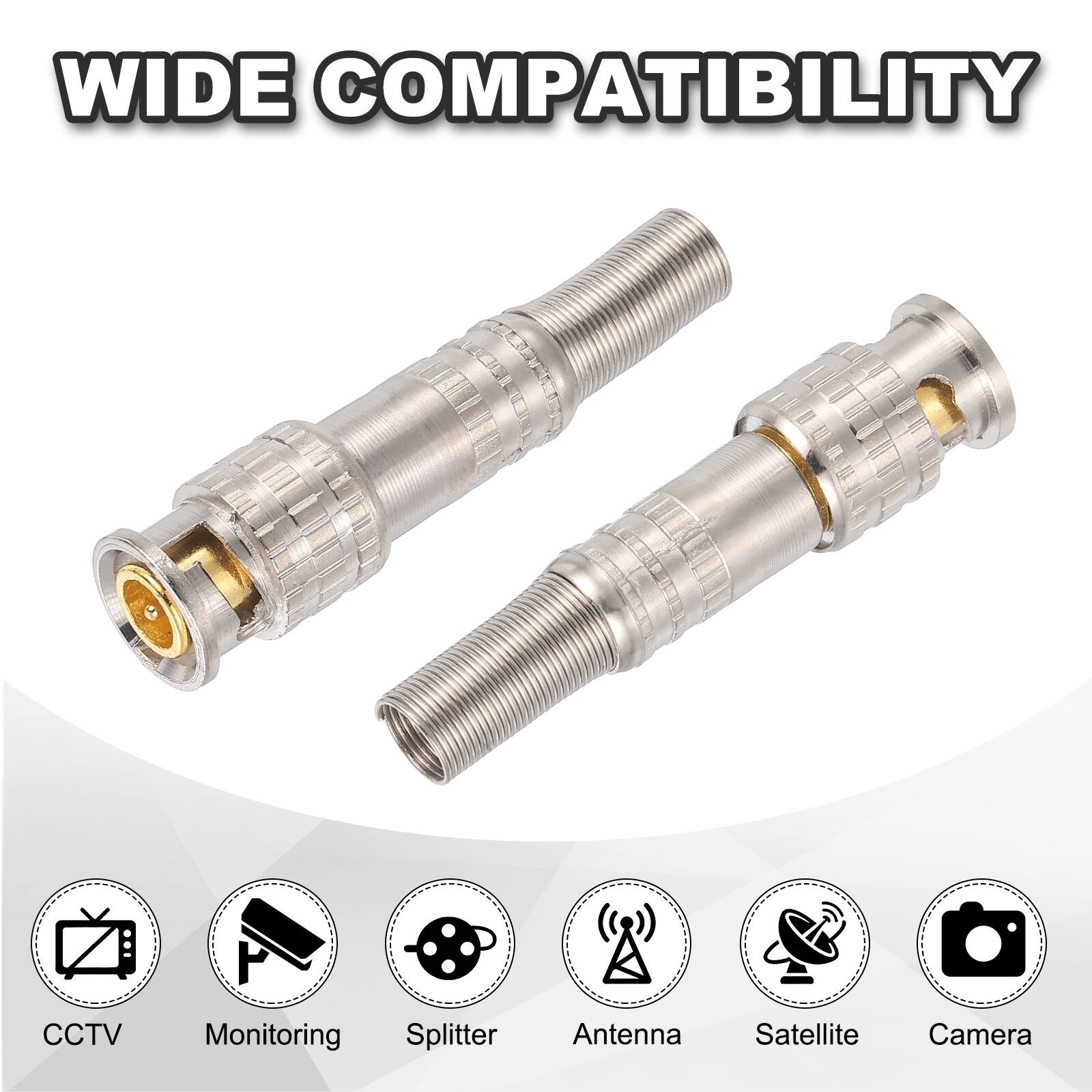 WIDE COMPATIBILITY

CCTV Monitoring Splitter Antenna Satellite Camera