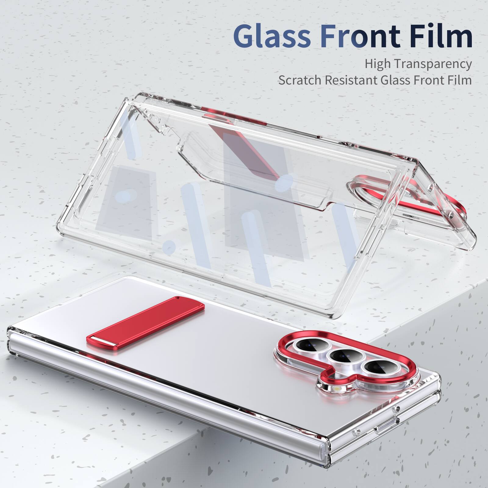 Glass Front Film  
High Transparency  
Scratch Resistant Glass Front Film
