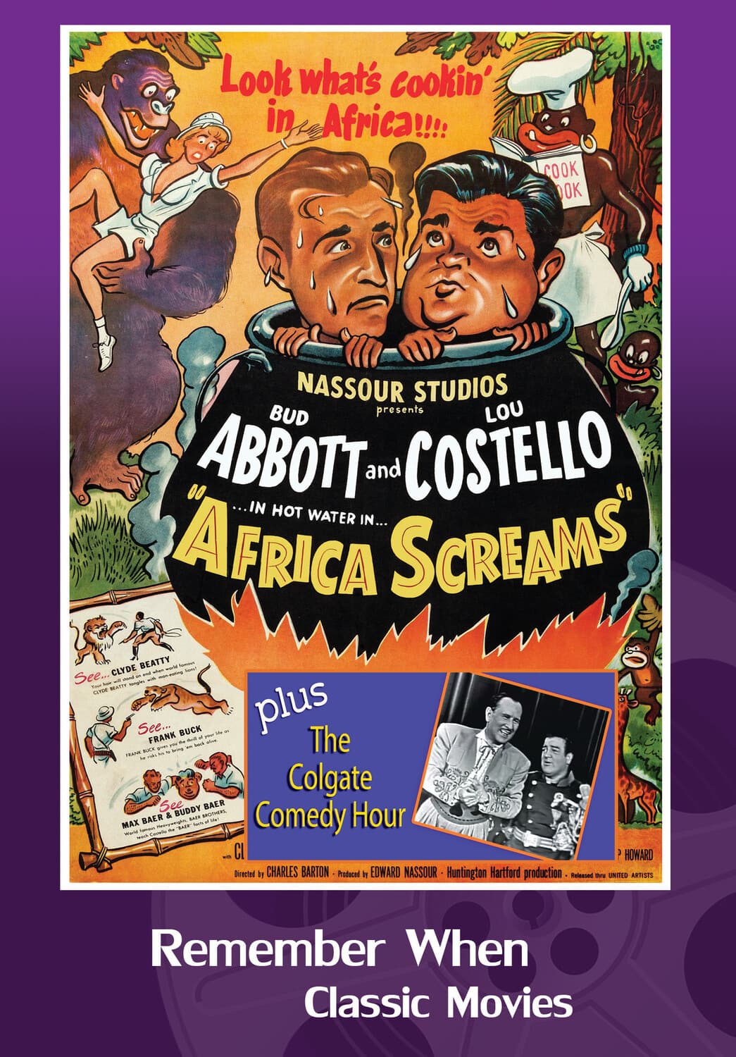 Africa Screams Plus The Colgate Comedy Hour  - DVD