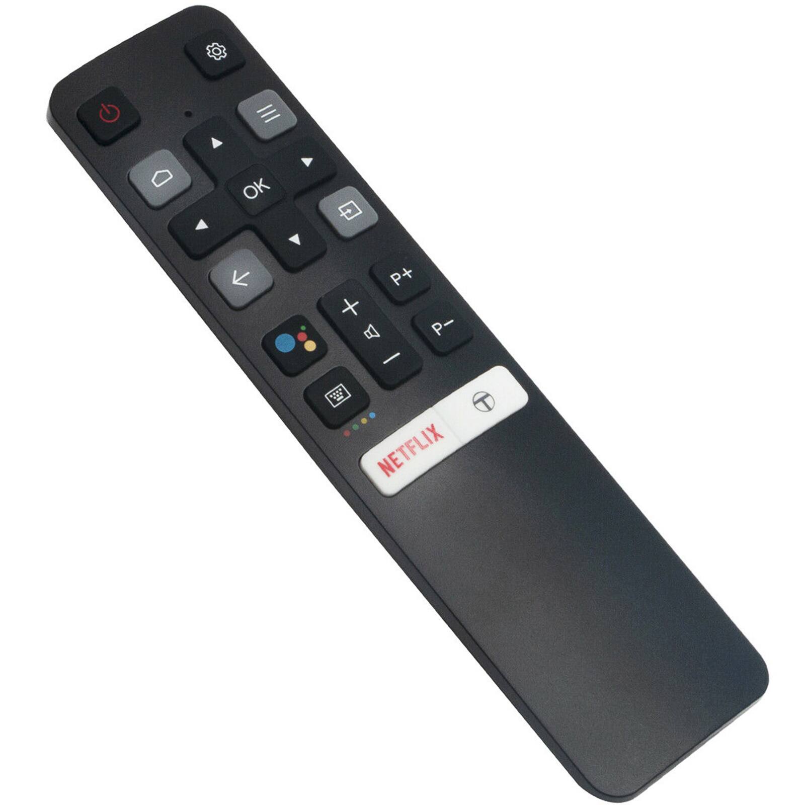 Angle. VINABTY - New MRC802V Voice Replaced Remote Control Fits for TCL TV LRC802V ADRC802V DRC802V MRC802V 50P8MAG 55P8S - Black.