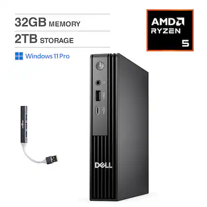 32GB MEMORY
2TB STORAGE
AMD RYZEN 5
Windows 11 Pro
DELL