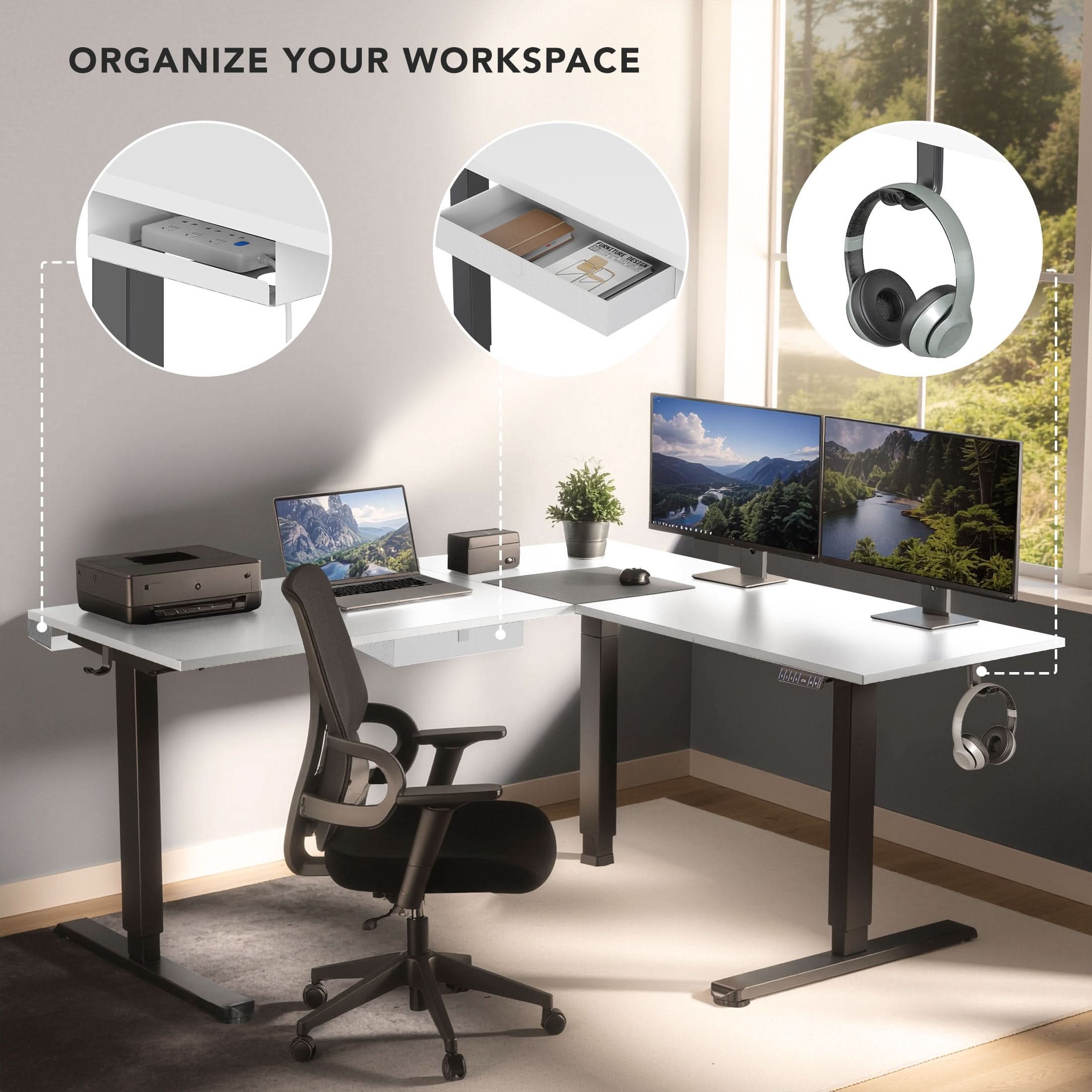 ORGANIZE YOUR WORKSPACE