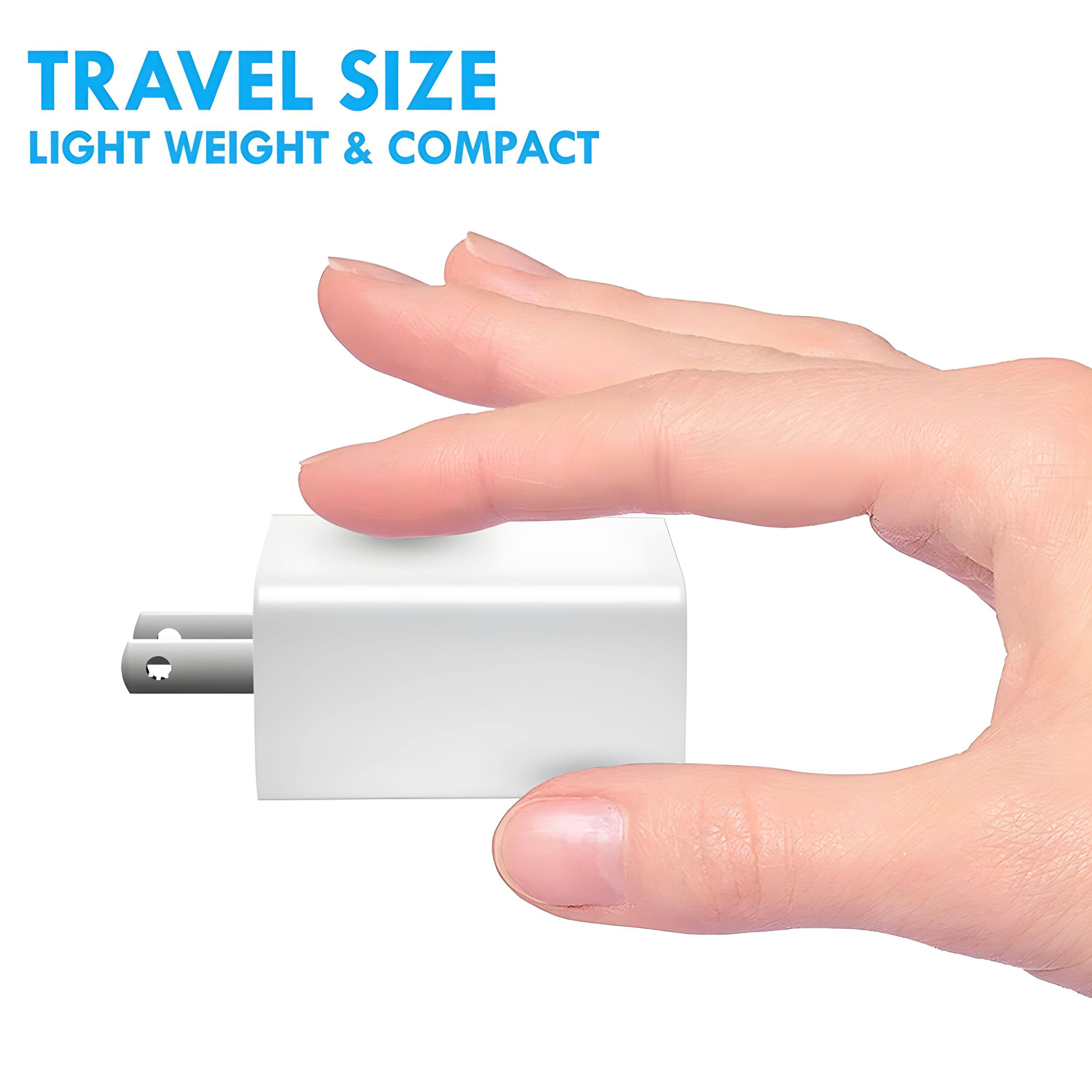 TRAVEL SIZE  
LIGHT WEIGHT & COMPACT