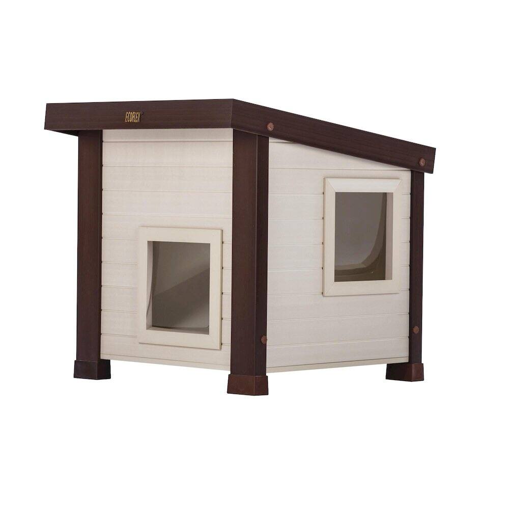 New Age Pet - ECOFLEX Outdoor Cat Shelter - Maple price history on PriceWatchPro