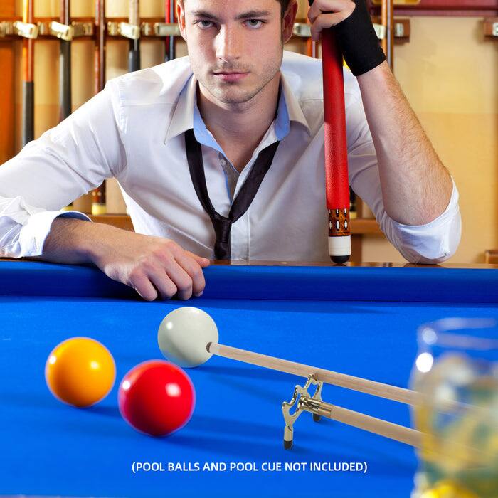 (POOL BALLS AND POOL CUE NOT INCLUDED)