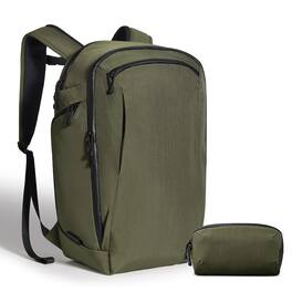 ALPAKA - Traverse Backpack 30L & Flight Pouch Pro Bundle - Green Axoflux 400D Ripstop Nylon