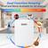 Dual Function Keeping Cool and Warm Available for all seasons
Cooling up to 35.6°F
- Cola
- Water
- Skincare
Warming up to 149°F
- Ice cream
- Cheese
- Milk
- Pizza