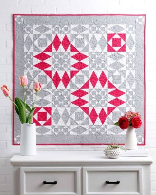 Alt View 2. AccuQuilt - GO! Storm at Sea Accurate Finished Fabric Cutting Die with Multiple Designs, Shapes, and Sizes for Quilt, Pillow - Multicolor.