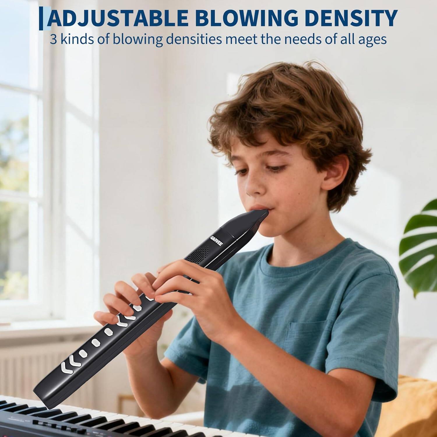 ADJUSTABLE BLOWING DENSITY  
3 kinds of blowing densities meet the needs of all ages