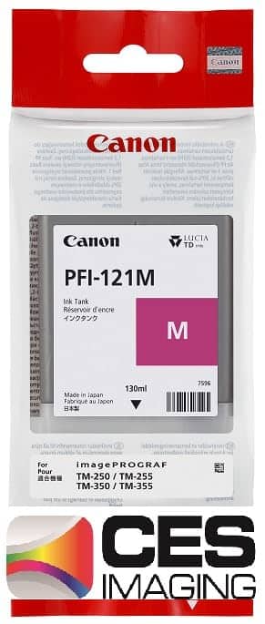 Canon - LUCIA TD PFI-121M Ink Cartridge