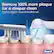 Remove 100% more plaque for a deeper clean than a regular manual toothbrush
Oral-B