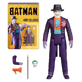 Mezco Toyz - DC Comics 5 Points 1989 Batman Action Figure | Joker - Purple