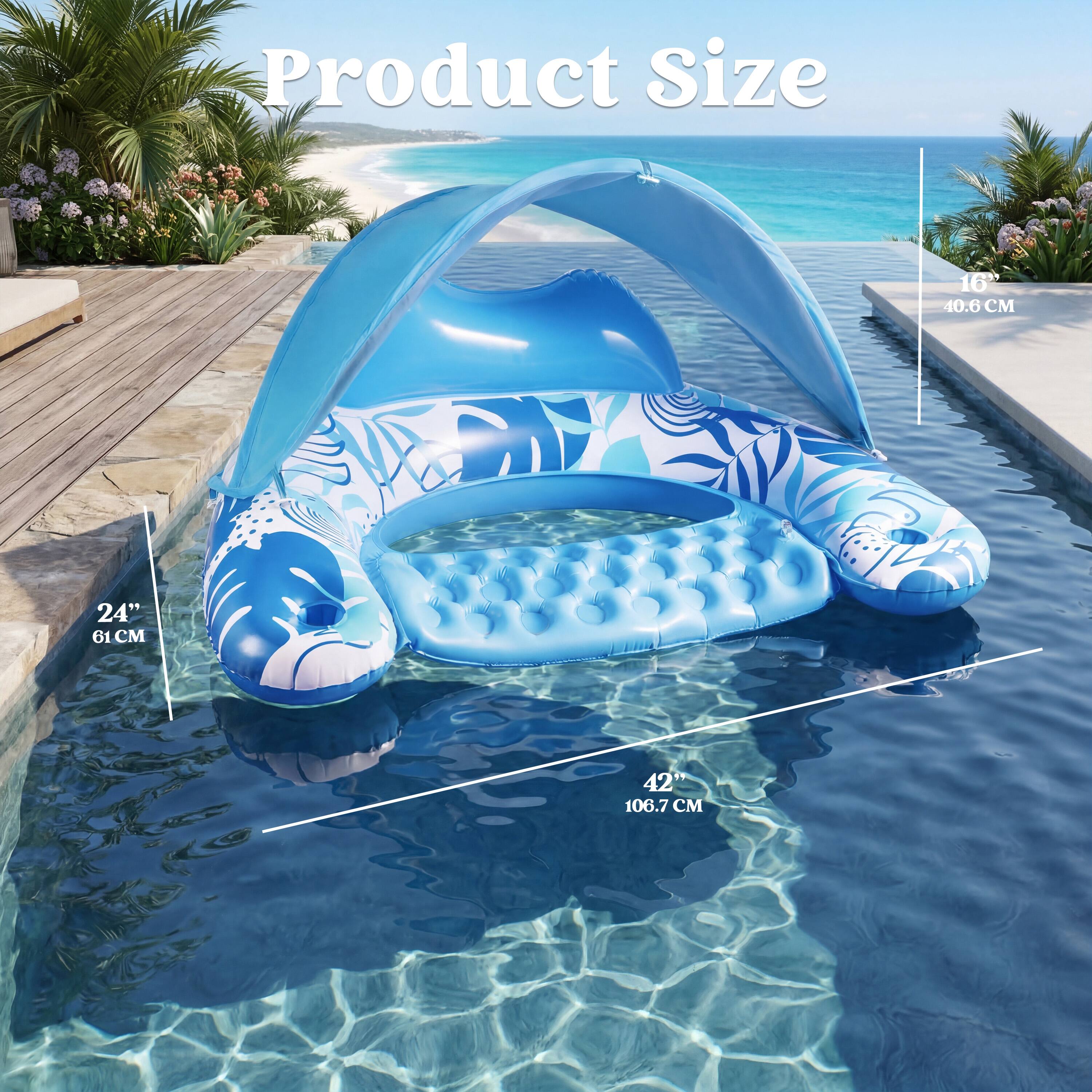 Product Size  
16" 40.6  
24" 61  
42" 106.7