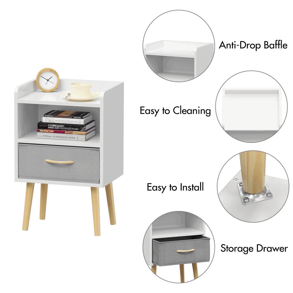 Anti-Drop Baffle  
Easy to Cleaning  
Easy to Install  
Storage Drawer
