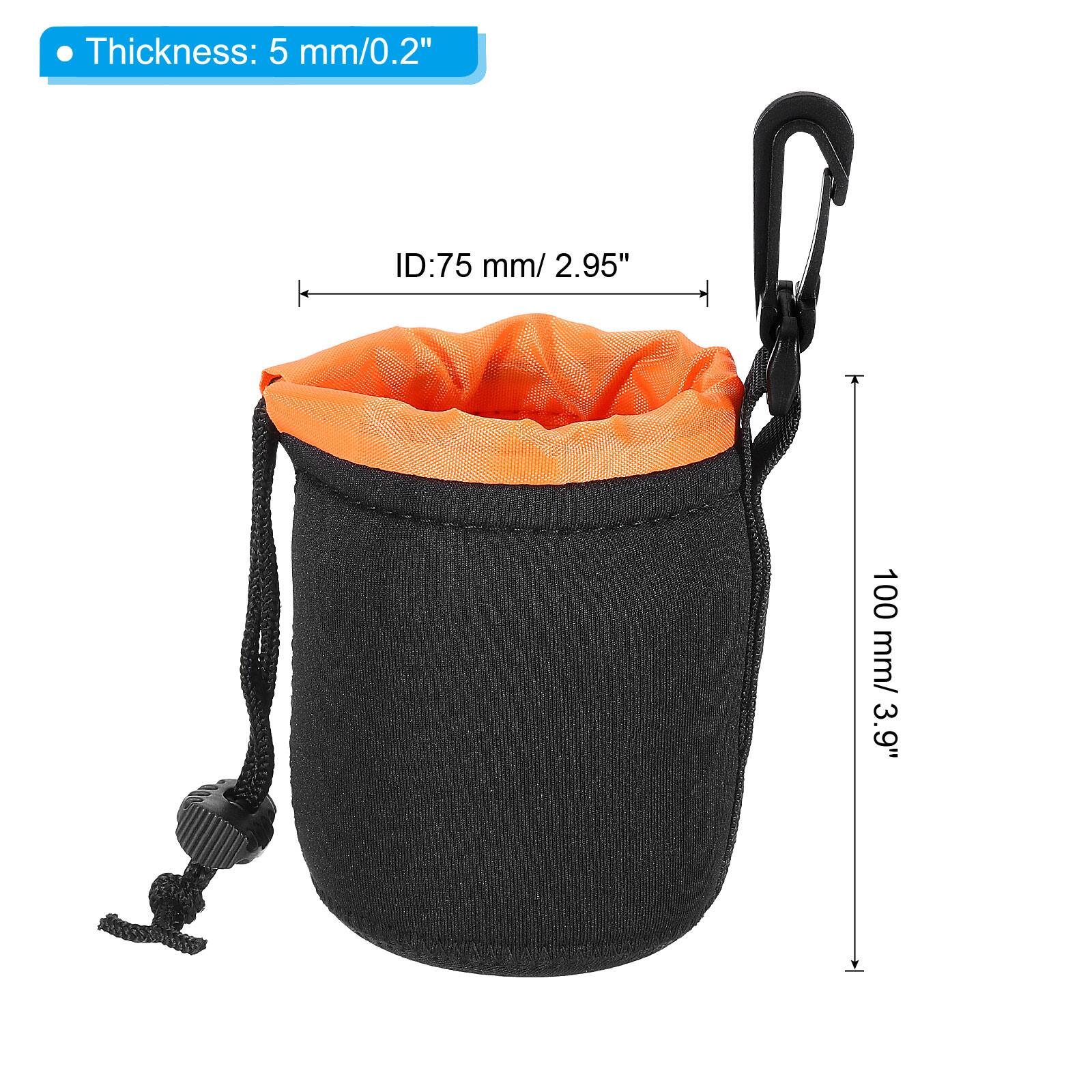 Thickness: 5 mm/0.2"  
ID: 75 mm/2.95"  
100 mm/3.9"