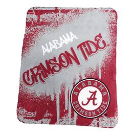 Logo Brands - Alabama Crimson Tide 50" x 60" Classic Graffiti Fleece Throw Blanket - Cardinal