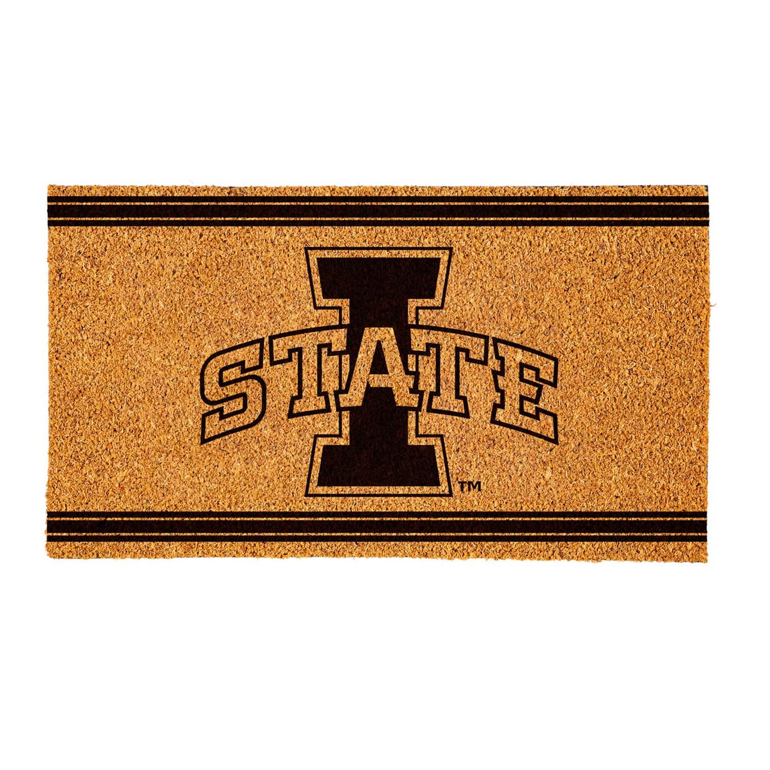 Evergreen Enterprises - Iowa State Cyclones 16" x 28" Coir Logo Doormat - Multicolor