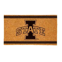 Evergreen Enterprises - Iowa State Cyclones 16" x 28" Coir Logo Doormat - Multicolor