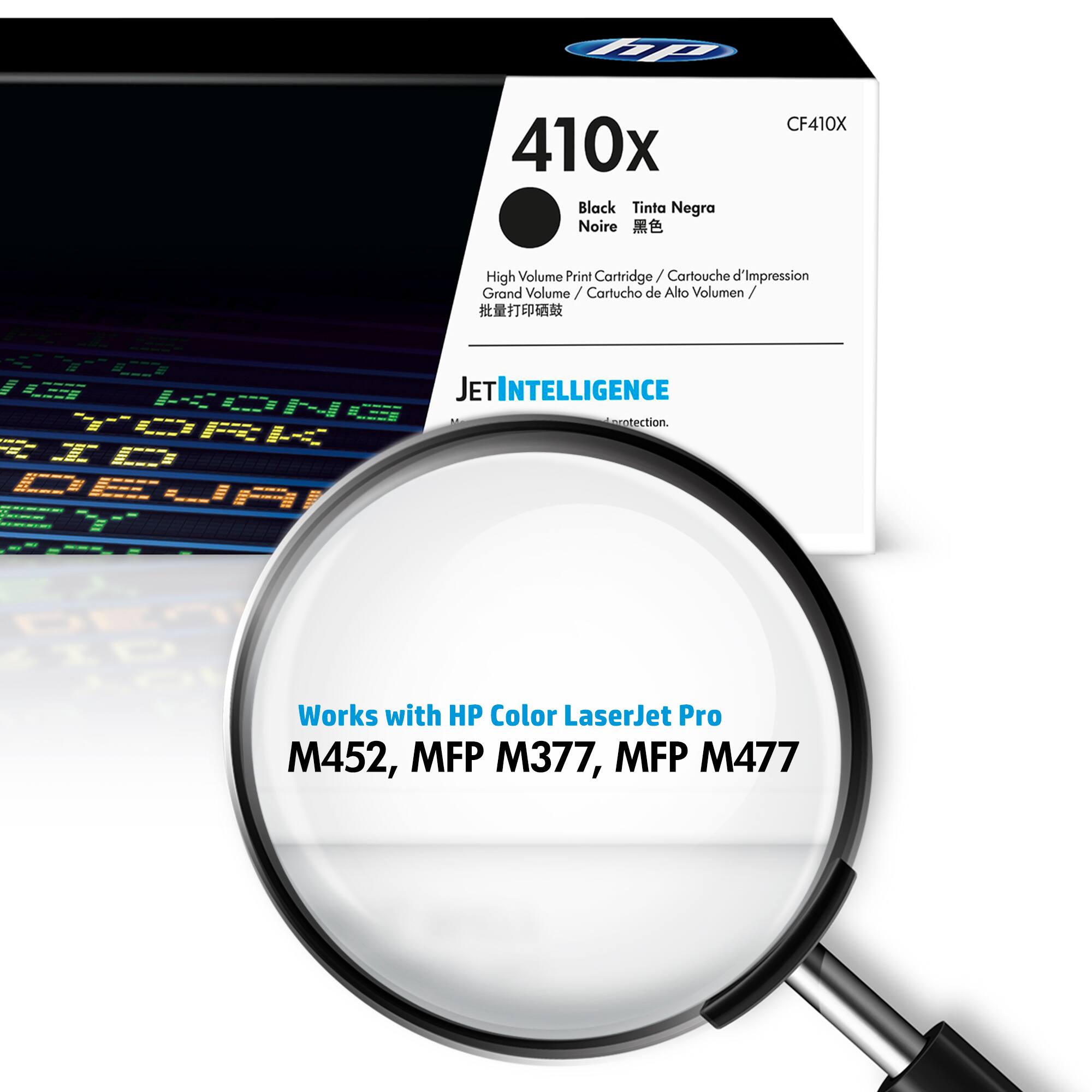 Alt View 1. HP - 410X High-Yield Toner Cartridge - Black.