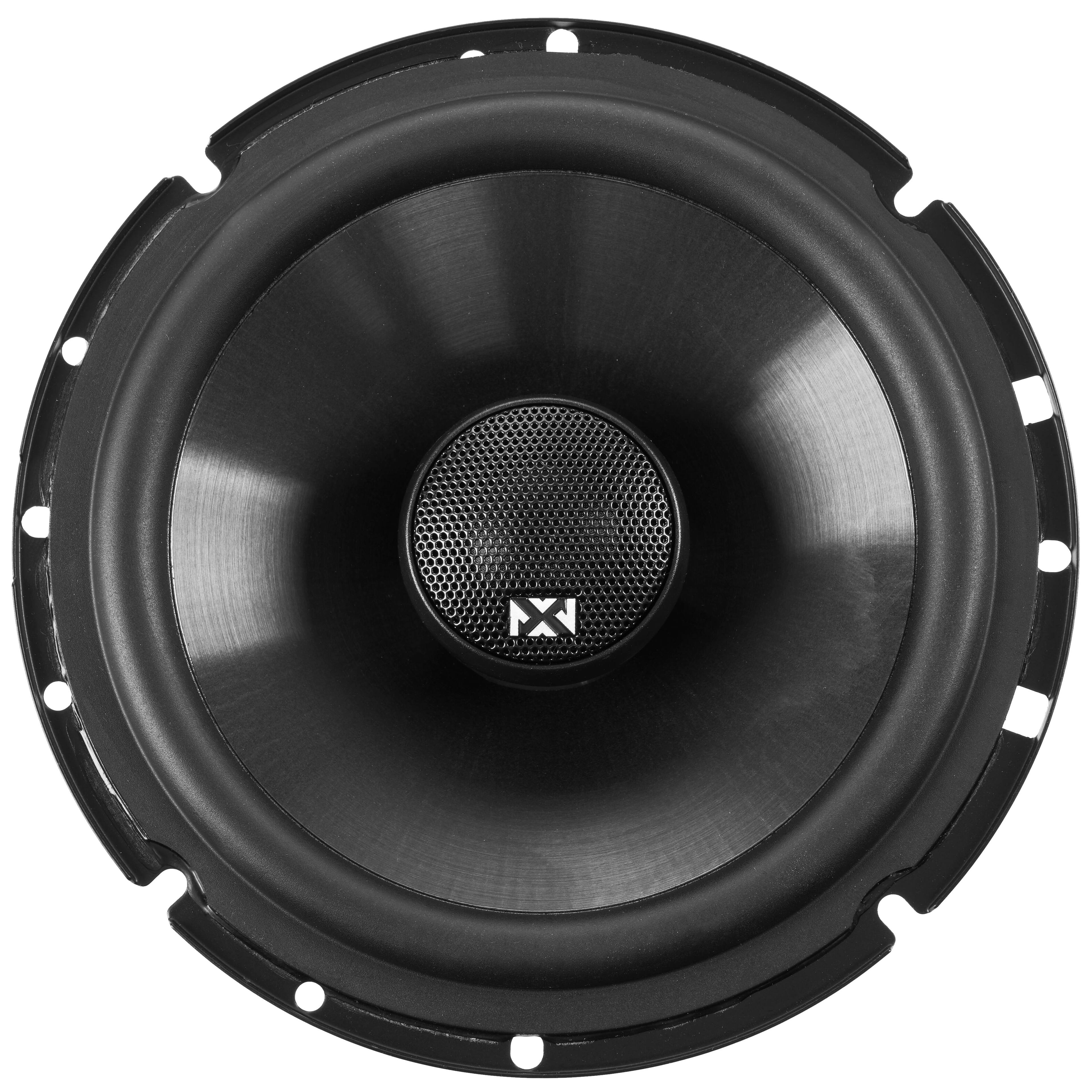 Alt View 1. NVX - VSP65 600W Peak (200W RMS) 6.5in V-Series 2-Way Coaxial Speakers with 25mm Silk Dome Tweeters.