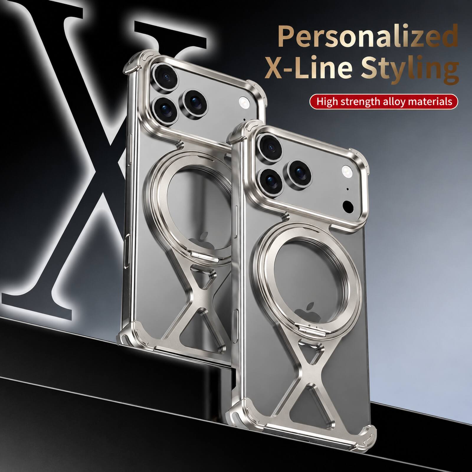 Personalized X-Line Styling  
High strength alloy materials