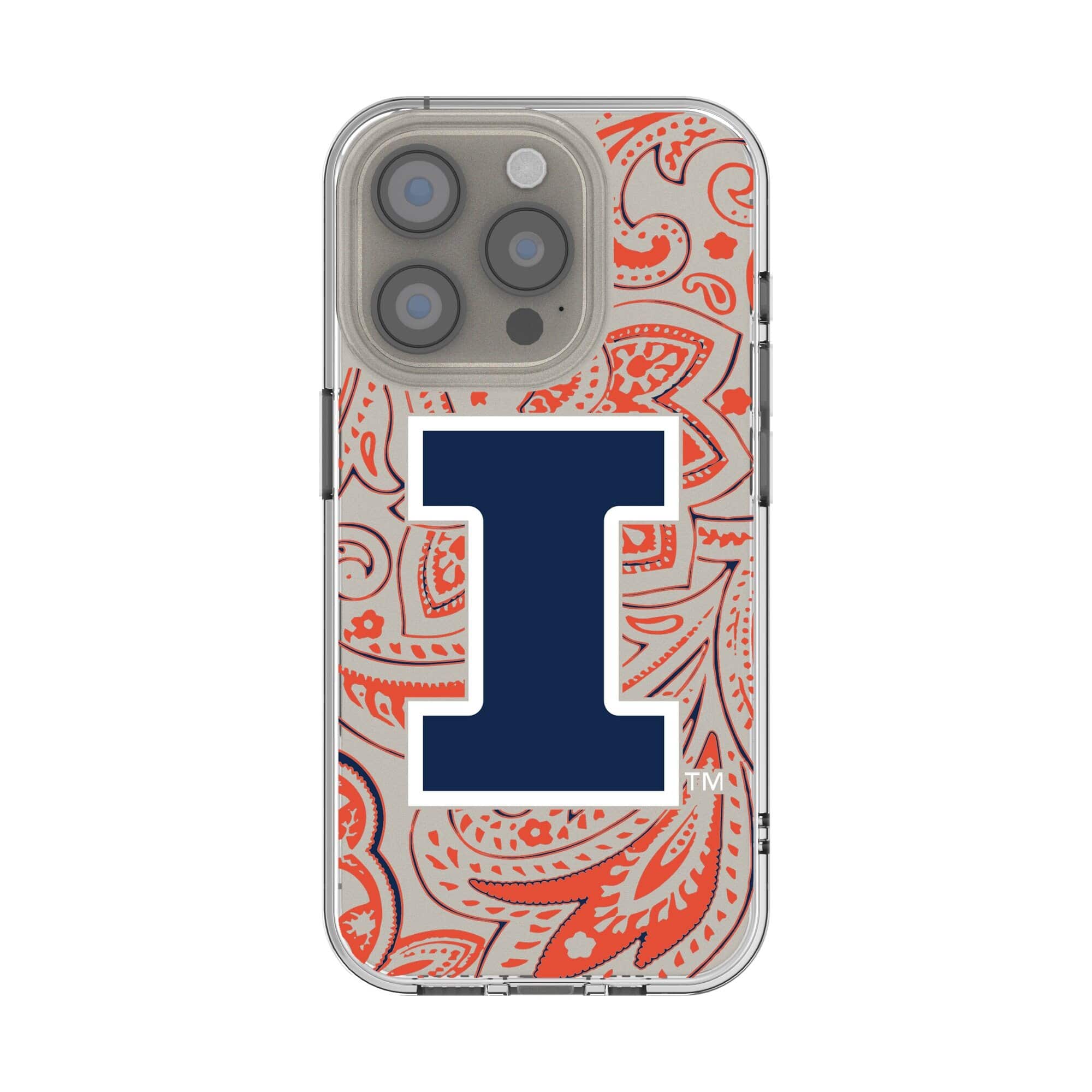 Keyscaper - NCAA - Illinois Fighting Illini iPhone Paisley Design Clear Case - 12/12 Pro - Multicolor price history on PriceWatchPro