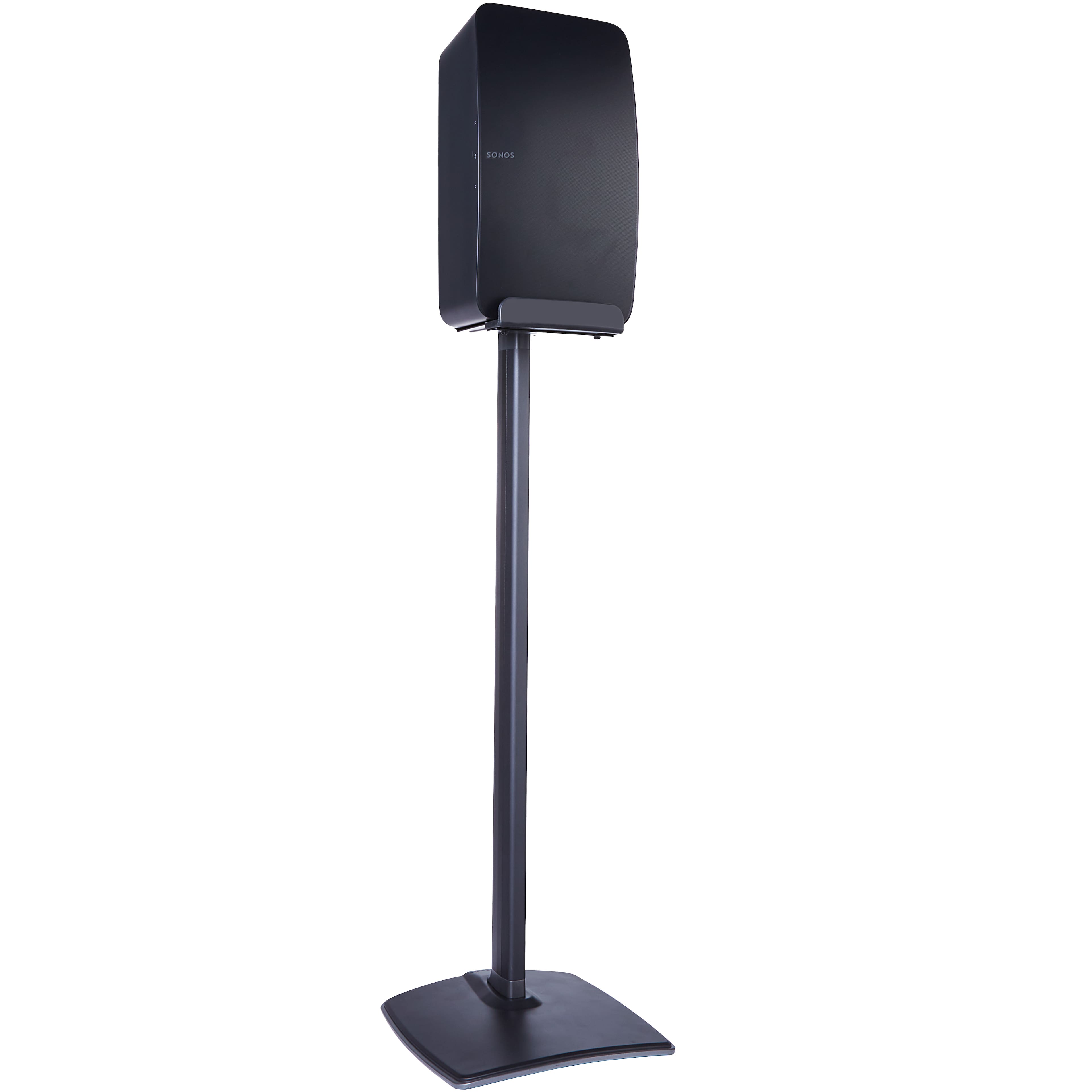 Sanus - Wireless Speaker Stands Designed for Sonos Five and Play: 5 Speakers - Black