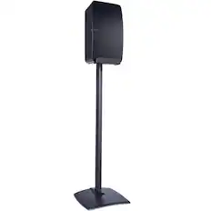 Front. Sanus - Wireless Speaker Stands Designed for Sonos Five and Play: 5 Speakers - Black.