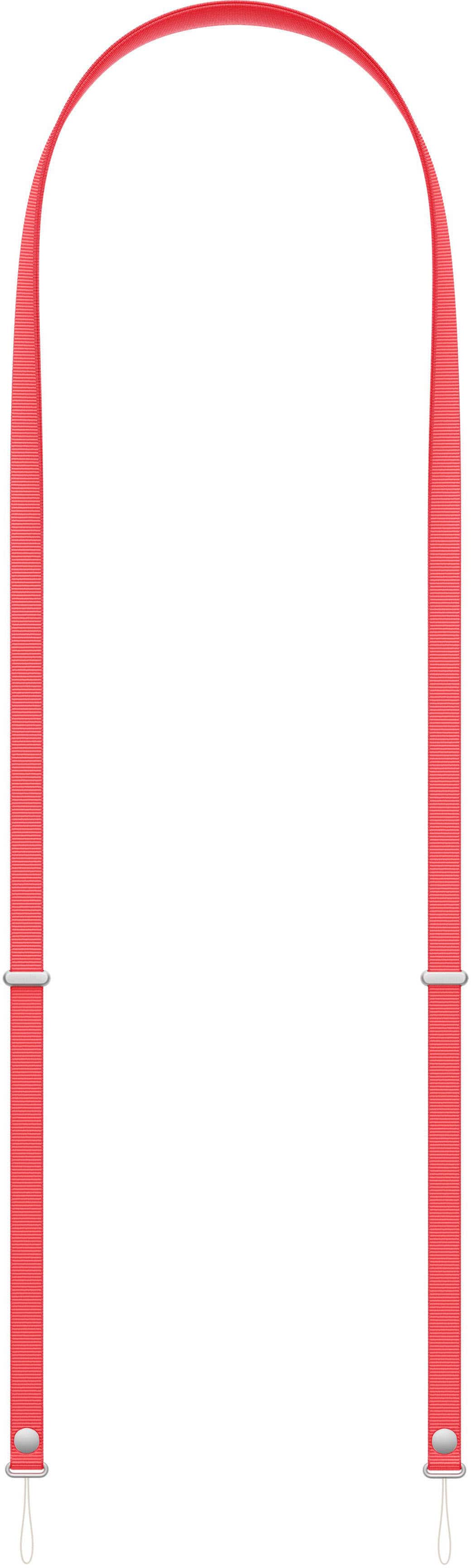 Apple - Crossbody Strap - Bright Guava