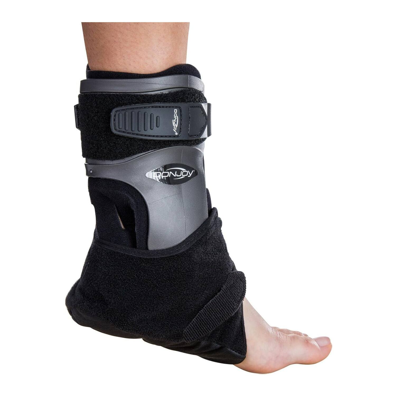 Angle. DonJoy - DonJoy Velocity Medium Extra Support Ankle Brace for Standard Size Left Calf - N/A.