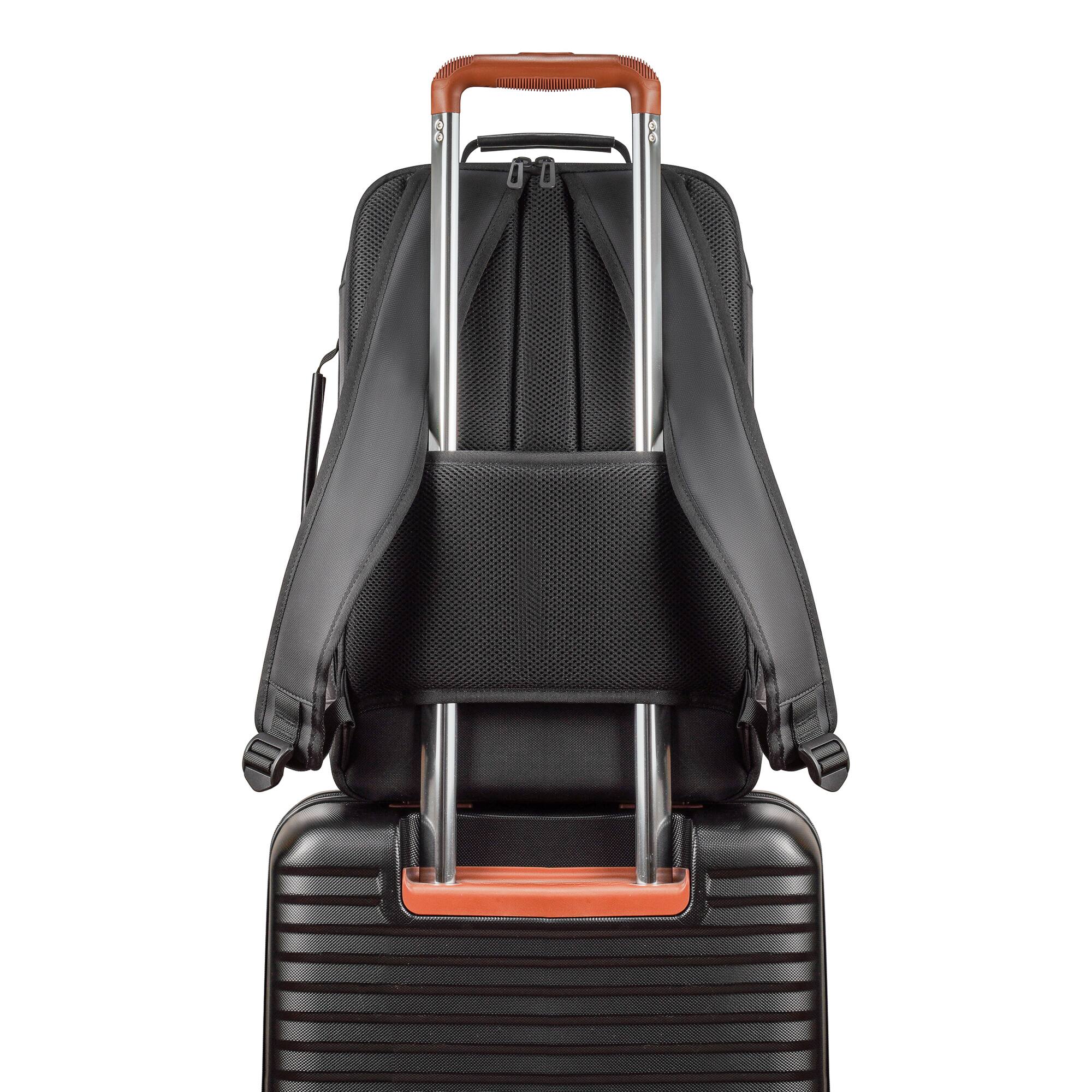 Alt View 1. Champs - Onyx Collection - Travel Laptop Backpack - Black.