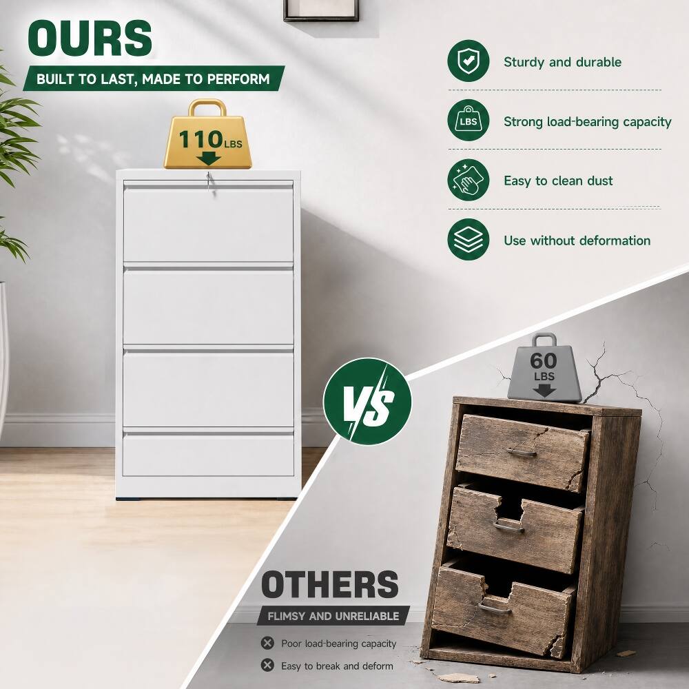 OURS BUILT TO LAST, MADE TO PERFORM

Sturdy and durable
110 LBS
Strong load-bearing capacity
Easy to clean dust
Use without deformation

VS

OTHERS FLIMSY AND UNRELIABLE
60 LBS
Poor load-bearing capacity
Easy to break and deform