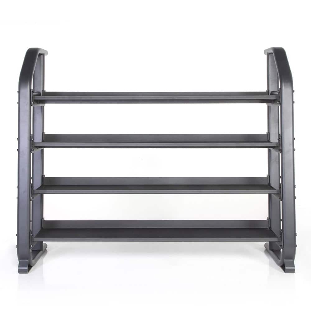 Power Systems - Denali Multipurpose Weight Rack - Kettlebell - Dumbbell - Med Ball and Stability Ball Storage - Black