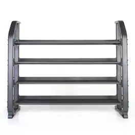 Power Systems - Denali Multipurpose Weight Rack - Kettlebell - Dumbbell - Med Ball and Stability Ball Storage - Black