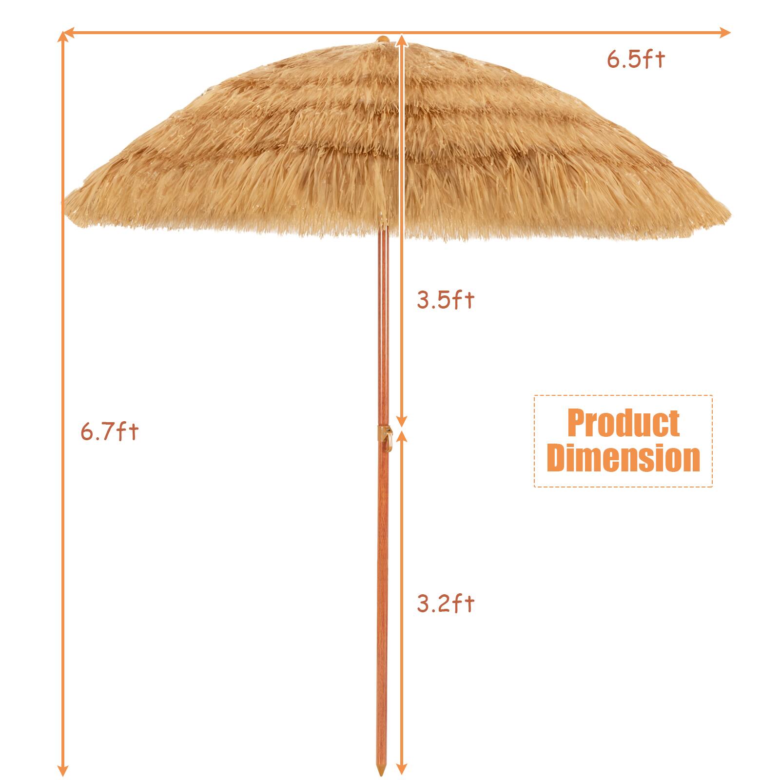 6.5ft  
3.5ft  
6.7ft  
3.2ft  

Product Dimension